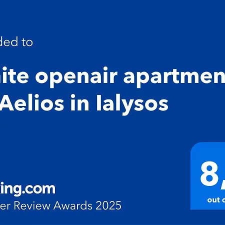 White Openair By Aelios In Διαμέρισμα Ιαλυσός Ρόδος